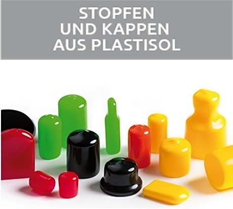 tappi e cappucci in plastisol