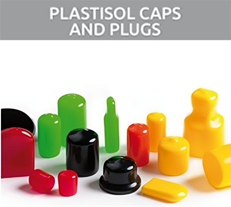 tappi e cappucci in plastisol