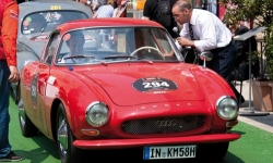 Piątek 15 maja 2015 , Rajd  Mille Miglia ” Tysiąc Mil” przejeżdża przez San Marino